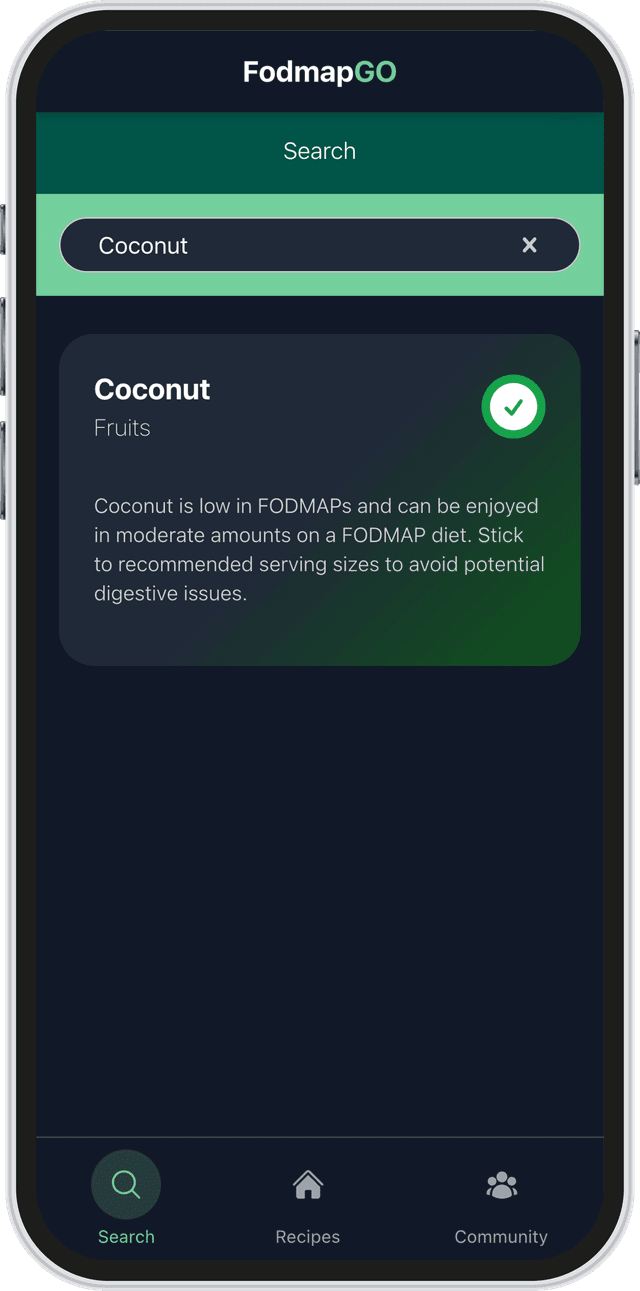 FodmapGO iPhone