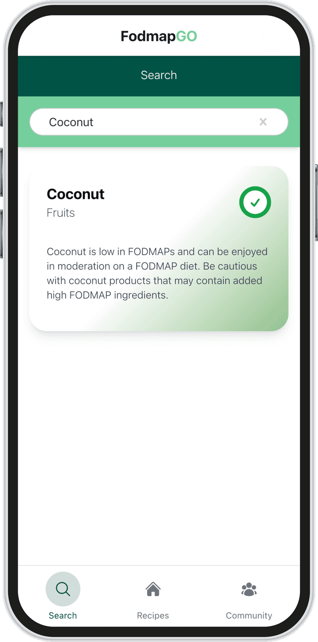 FodmapGO iPhone